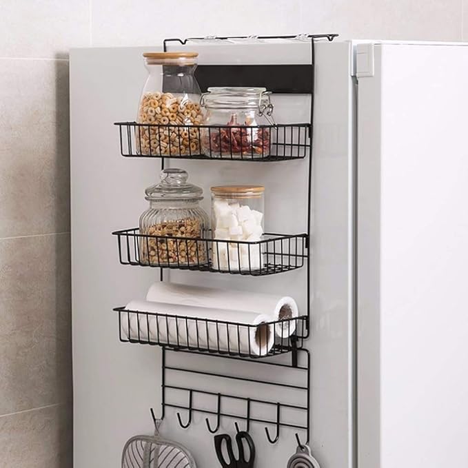 Multi-functional Refrigerator Side Shelf - Detachable