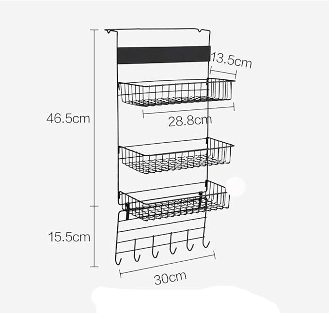 Multi-functional Refrigerator Side Shelf - Detachable
