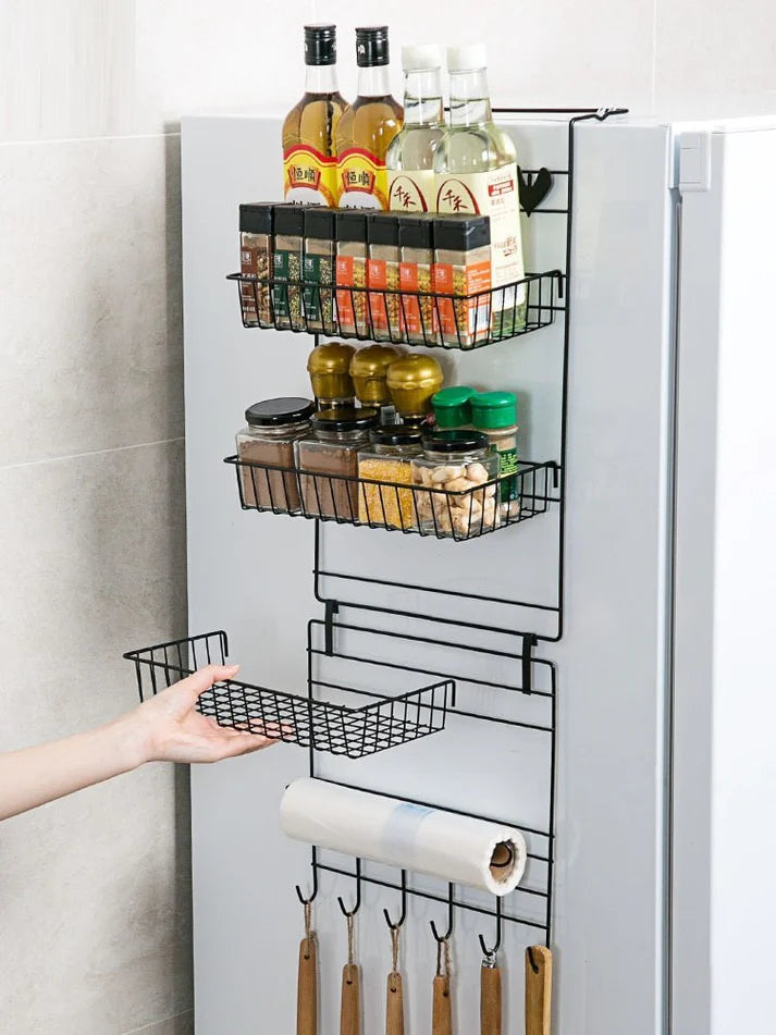 Multi-functional Refrigerator Side Shelf - Detachable